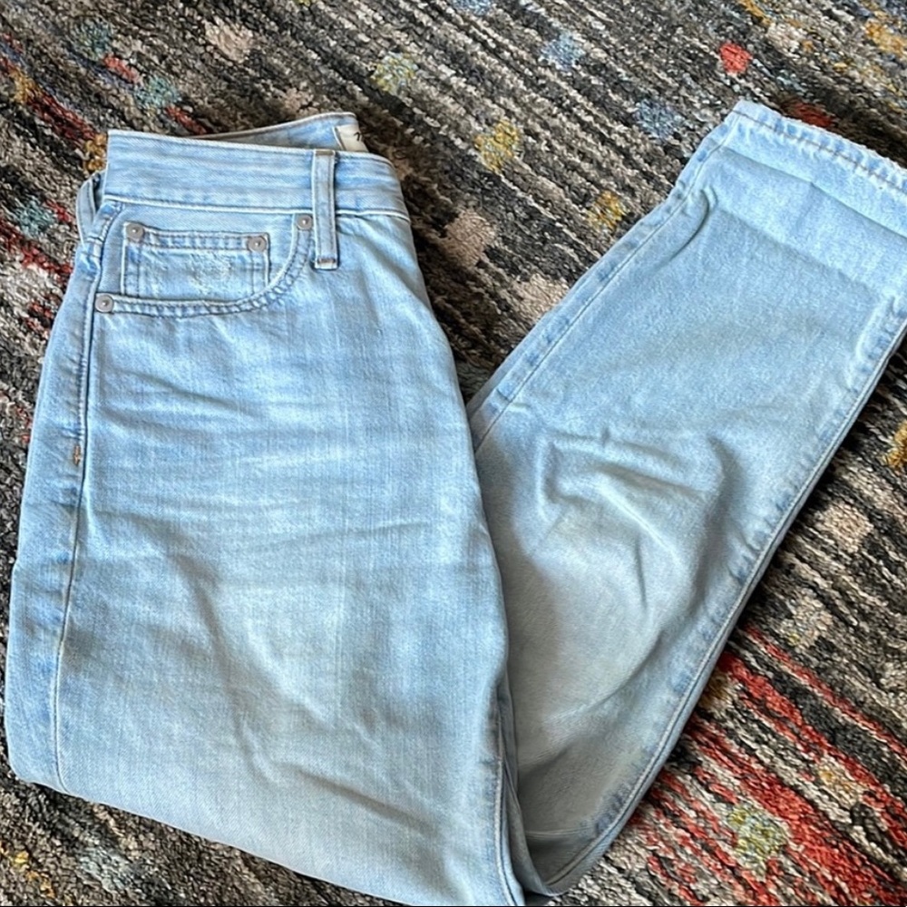 Madewell curvy perfect vintage jeans